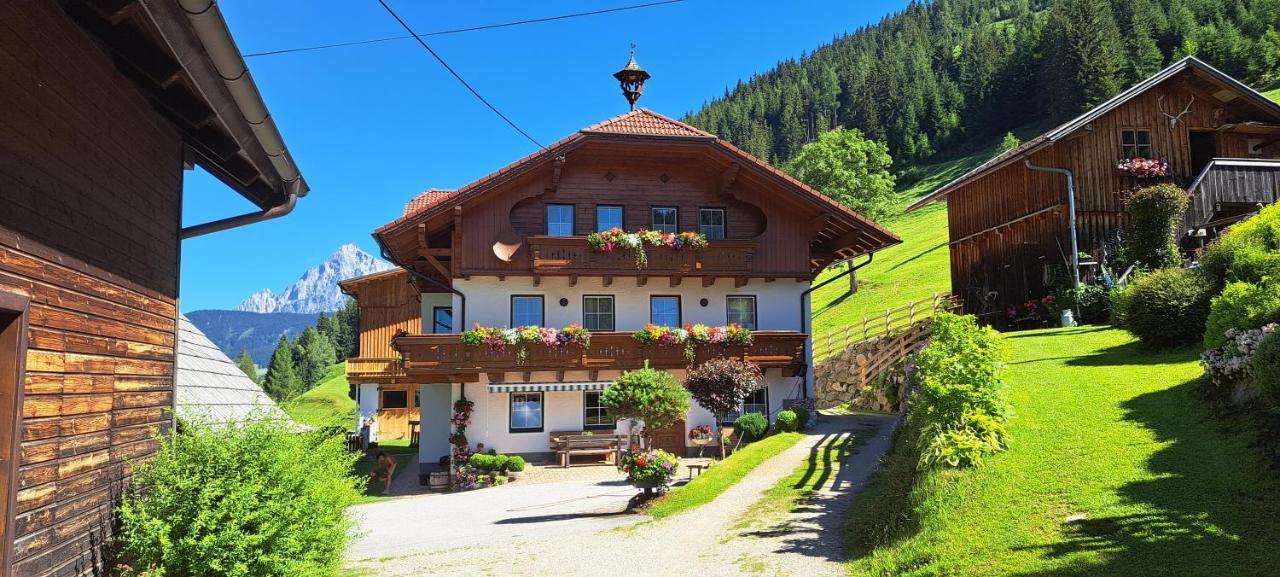 Biobauernhof Fresoldhof Villa Schladming Exterior photo